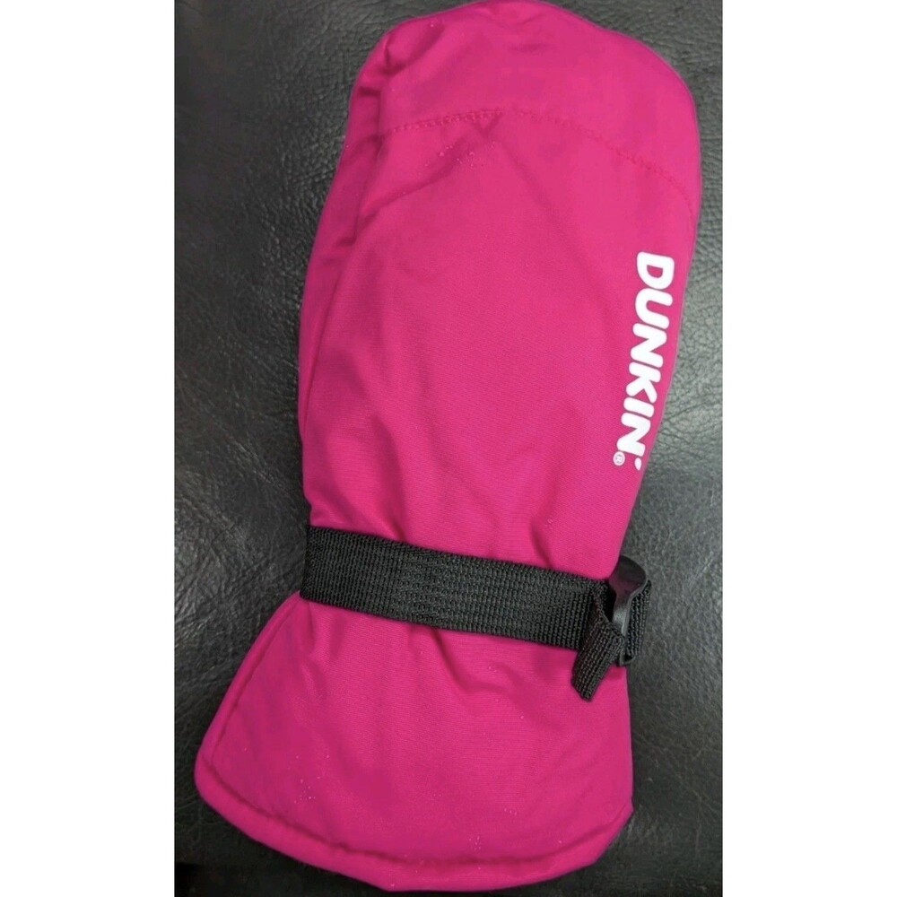 Official Dunkin' Donuts 2026 Pink Iced Coffee Mitten Glove Merchandise RARE